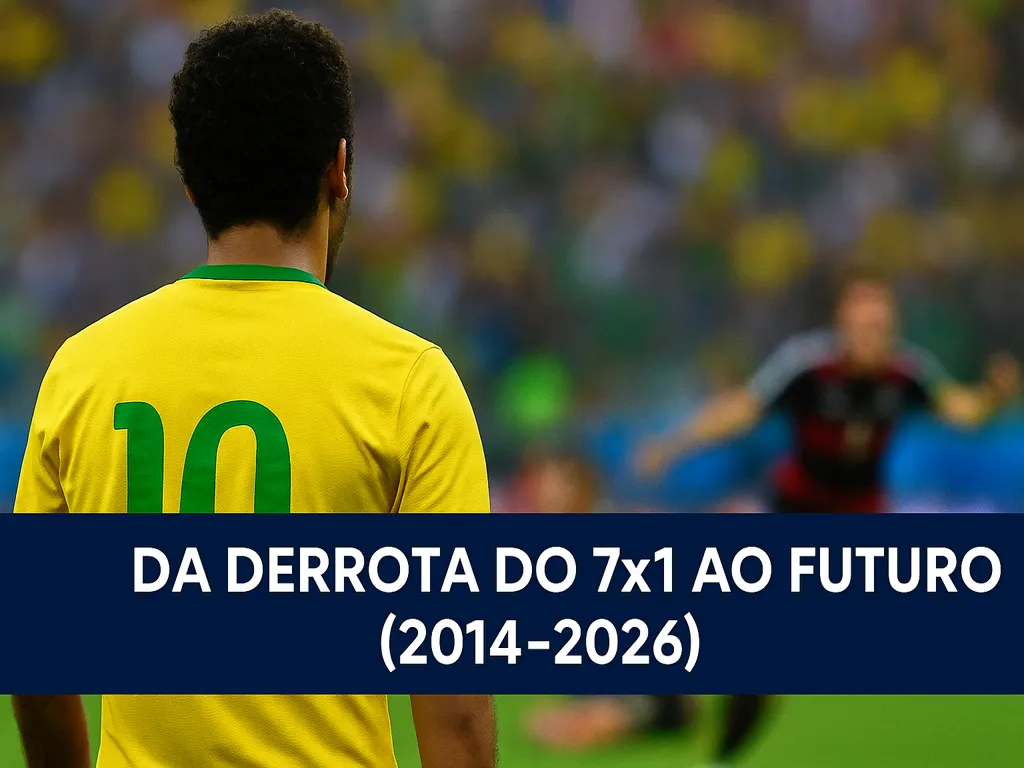 7×1 ao Futuro da Seleção (2014–2026) – Neymar e Vini Jr